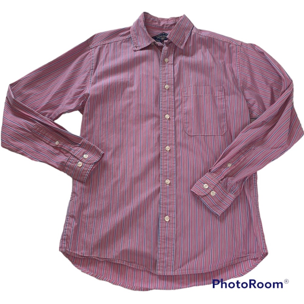 Bills Khakis Mens Shirt Button Front Long Sleeve